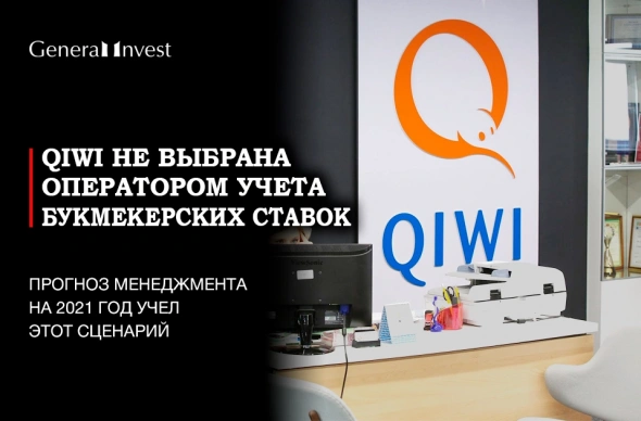 Qiwi не выбрана оператором единого центра учета букмекерских ставок
