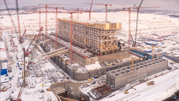 Новатэк строит грандиозную верфь в Мурманске