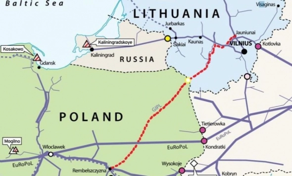 Между Польшей и Литвой заработал газопровод GIPL.