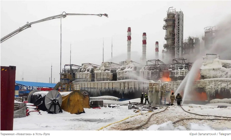 Россия потеряла миллион тонн экспорта нефтепродуктов в результате ударов по крупнейшим нефтеперерабатывающим заводам