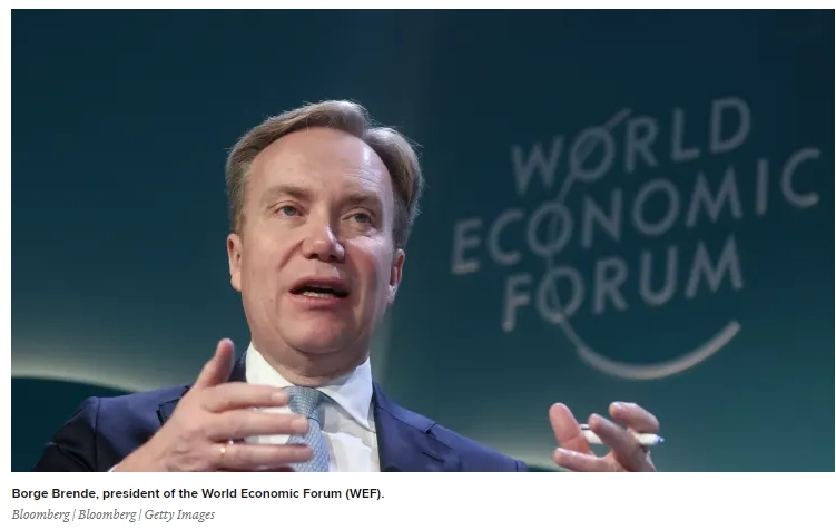 Президент Всемирного экономического форума: "Мы не видели такого рода долгов со времен наполеоновских войн. Существует риск ”стагфляции” для стран с развитой экономикой"