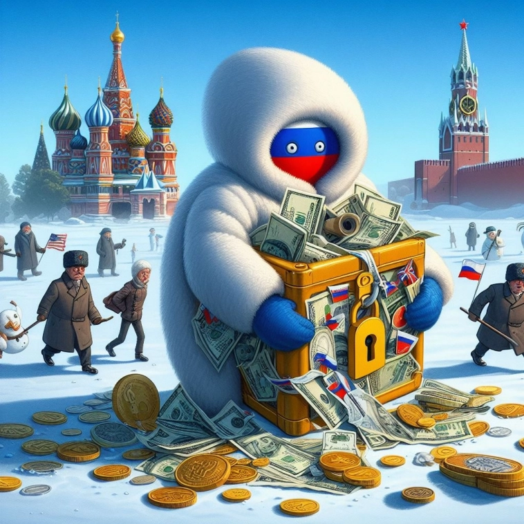 Россия заморозила столько же иностранных активов, сколько Запад российских