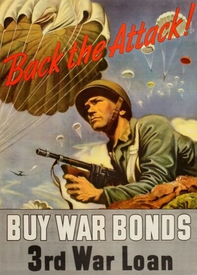Агитационный плакт для Третьего военного займа 1943 года
