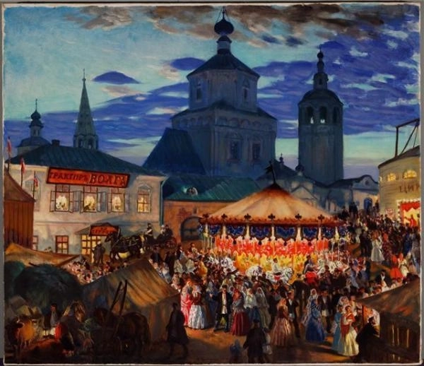 «Ярмарка в Кинешме» — картина российского художника Бориса Кустодиева. 1917