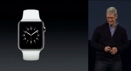 Тим Кук презентовал Apple watch