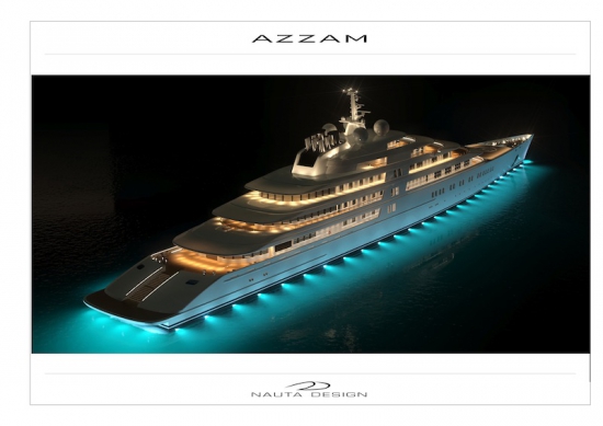 Яхта Azzam президента ОАЭ стала самой дорогой покупкой в новейшей истории