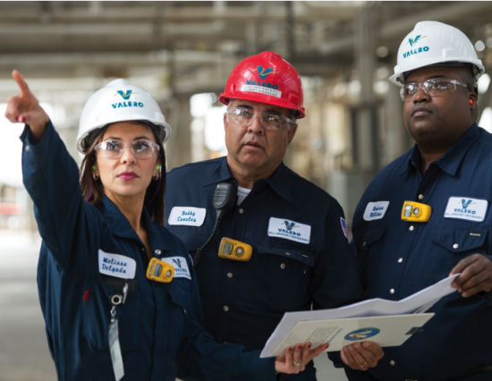 Valero Energy Corp.: successful leadership transition and "first-class operational performance."