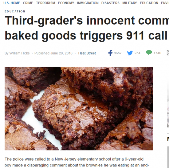 Пятничное. Юмор. Не могу поверить. 9-летнего школьника допрашивала полиция из за тортика.