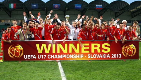 Россия – чемпион Европы среди юношей