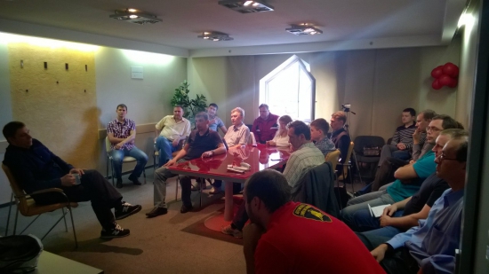 Фотоотчёт с встречи клуба трейдеров Новосибирска