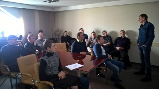 Резвяков на встрече клуба трейдеров Новосибирска 20.02.2016