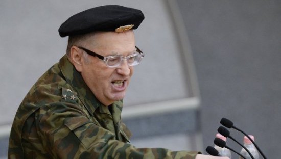 Жириновский в форме полковника ВС РФ
