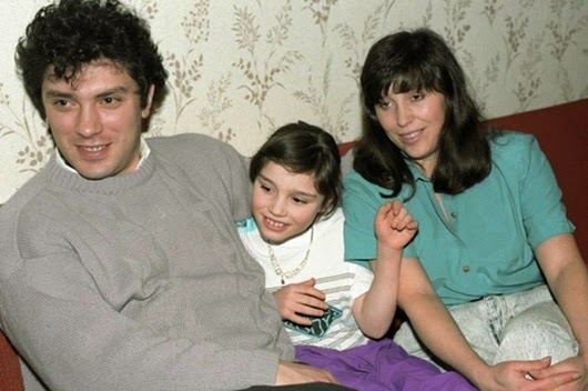 Немцов и его дочь Немцова