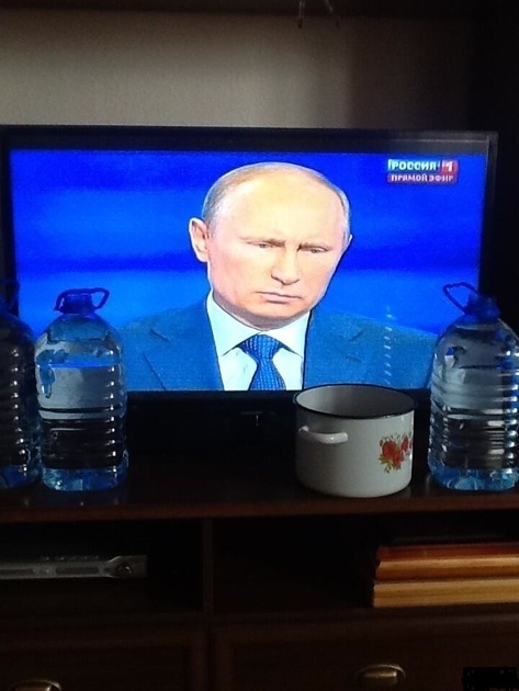 Как моя тёща смотрела сегодня Путина