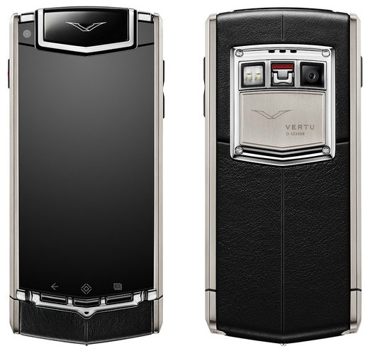 Новая модель телефона от Vertu. Теперь владельцев 5ых айфонов можно официально называть нищебродами.