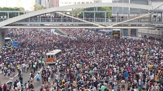 Арабская весна наступила в Гонконге