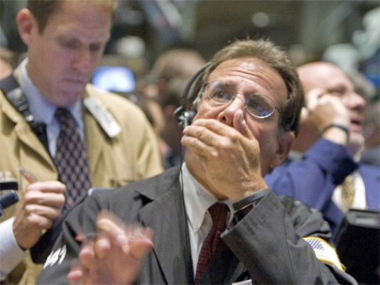 Паника на бирже NYSE