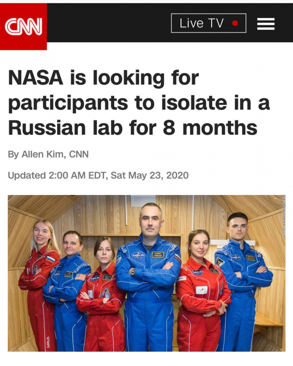 NASA is looking for....