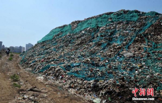 Гигантская куча мусора в Китае — современные чудеса света