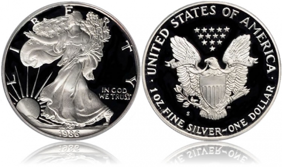 Спекулянты набежали на американские серебряные монеты