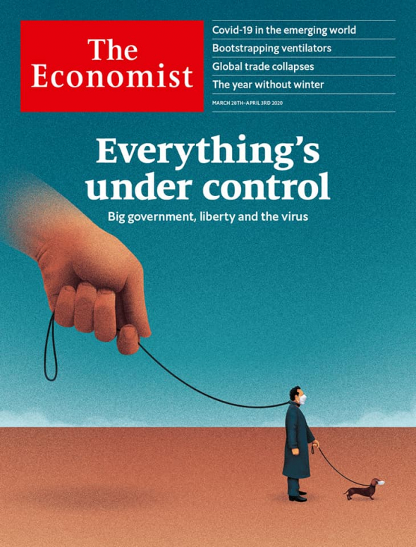 Обложка журнала "The Economist"
