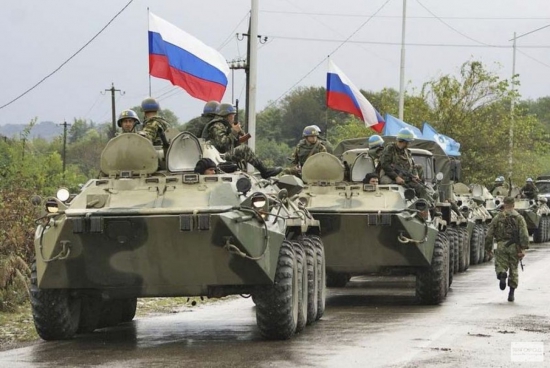 Российские войска вошли на территорию Украины