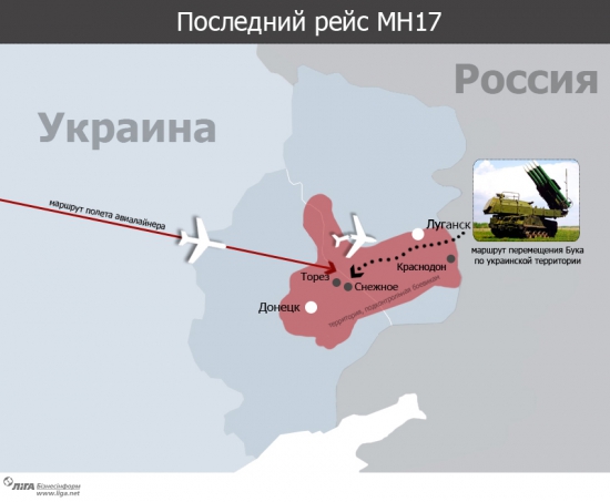 Близится отчёт по рейсу MH17