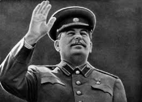 Да здравствует наш Великий Вождь и Учитель товарищ Сталин!