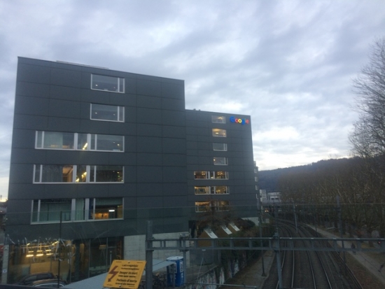 Поездка в Цюрих, Google
