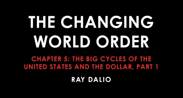 Рэй Далио: Меняющийся мировой порядок. Глава 5. Большие циклы Соединенных Штатов и доллара. Часть 1.