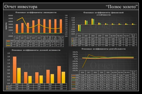Фундаментальный анализ по Полюс золото