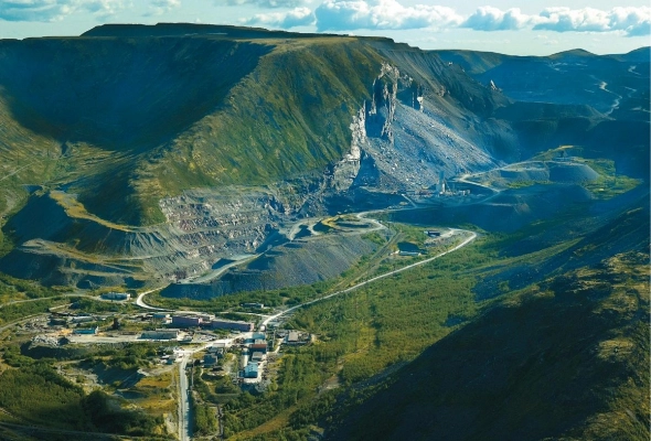 Расвумчоррский рудник. Фото ФосАгро