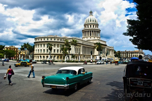 Посмотреть на купола El Capitol в Гаване и прицелиться?