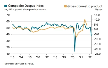 Самое быстрое падение деловой активности с мая 2020 года — S&P Global Russia Services PMI