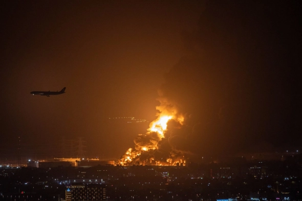 Коллапс на рынке нефти или пожар на экспортном нефтехранилище Saudi Aramco в г. Джидда.
