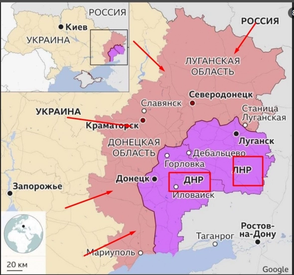 📉IMOEX ускорил падение, признание ДНР и ЛНР будет в границах Донецкой и Луганской областей, считает Калашников