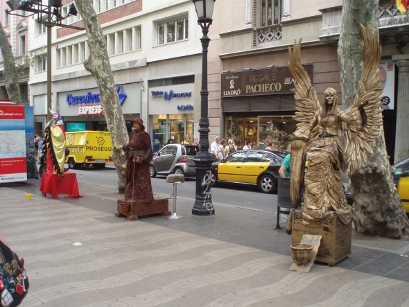 Трейдер на отдыхе. БАРСЕЛОНА. La Ramble.