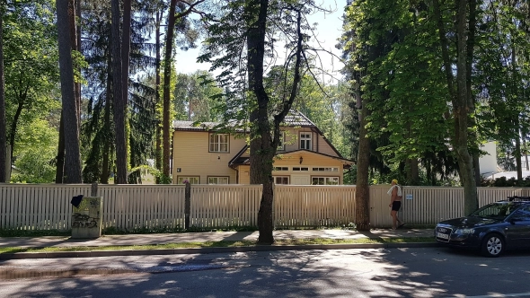 Трейдер на отдыхе. Юрмала. Дзинтари.