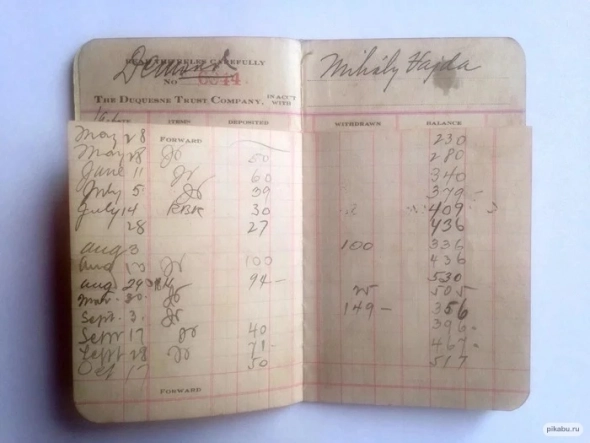 Как дедушка Миша в 1926году в Америку на заработки ездил. О непреходящей роли золота в сбережении и некоторые другие мысли про инвестирование.