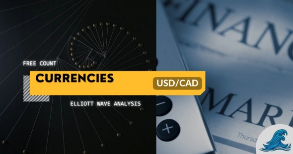 USD/CAD - анализ волн Эллиотта