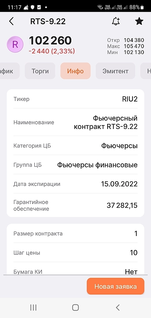 Фьючерс РТС отвязался от индекса РТС. Как и "вечные" валютные фьючерсы: их можно трактовать уак индикатор настроения участников рынка.