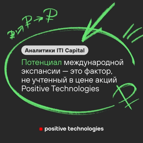 Аналитики ITI Capital: Потенциал международной экспансии — это фактор, не учтенный в цене акций Positive Technologies