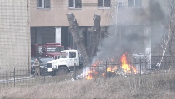 Начало специальной военной операции в связи с ситуацией в Донбассе, фото