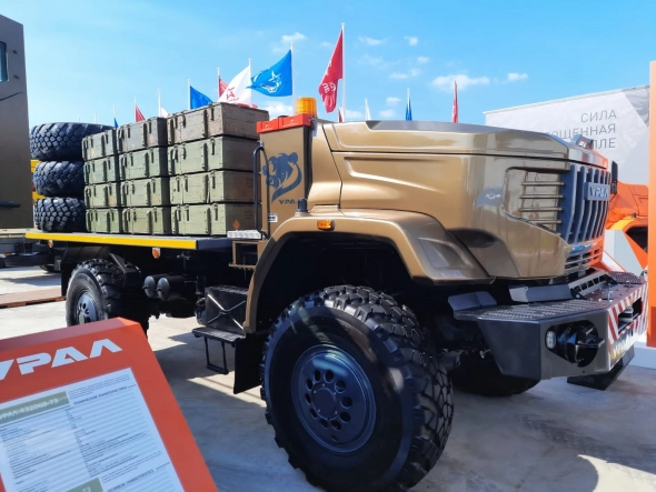 Прототип беспилотного грузового автомобиля «Урал»