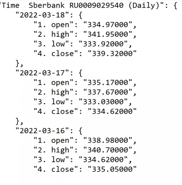 Sberbank API  16 - 18.03.2022   Level3