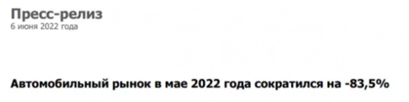 Авторынок: хуже, чем всем остальным Авторынок: хуже, чем всем остальным