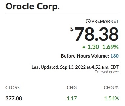 Oracle недоволен долларом