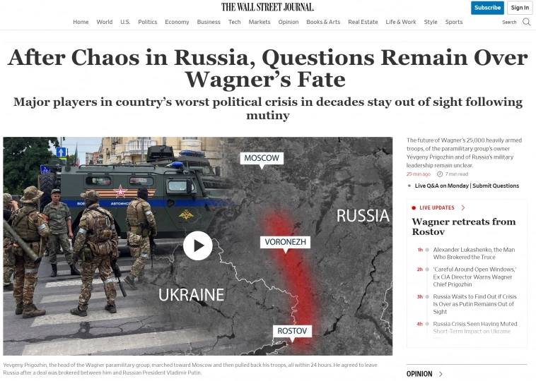 Что пишет вражеская пресса о критической ситуации в России сейчас?