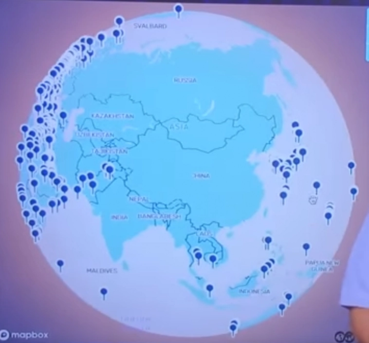 Карта военных баз США