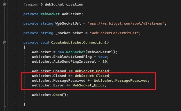 Стандарты кода #10.  WebSocket и потоковые данные. Коннекторы для OsEngine #32.